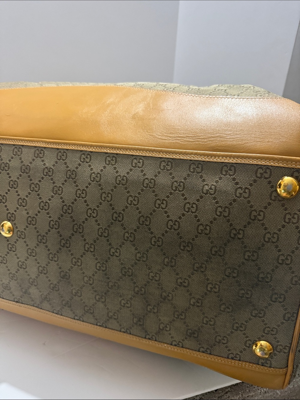Gucci Vintage Travel Duffle - Picture 10 of 17